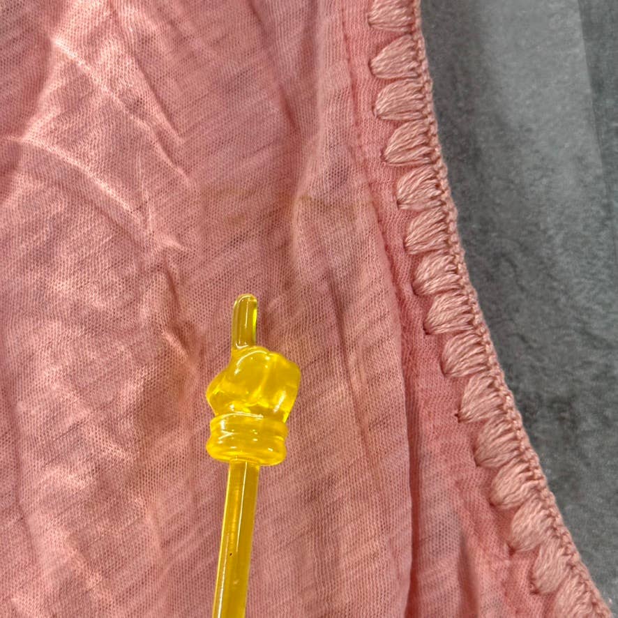 INC INTERNATIONAL CONCEPTS Women's Mango Beach Embroidered High-Low Tank SZ M