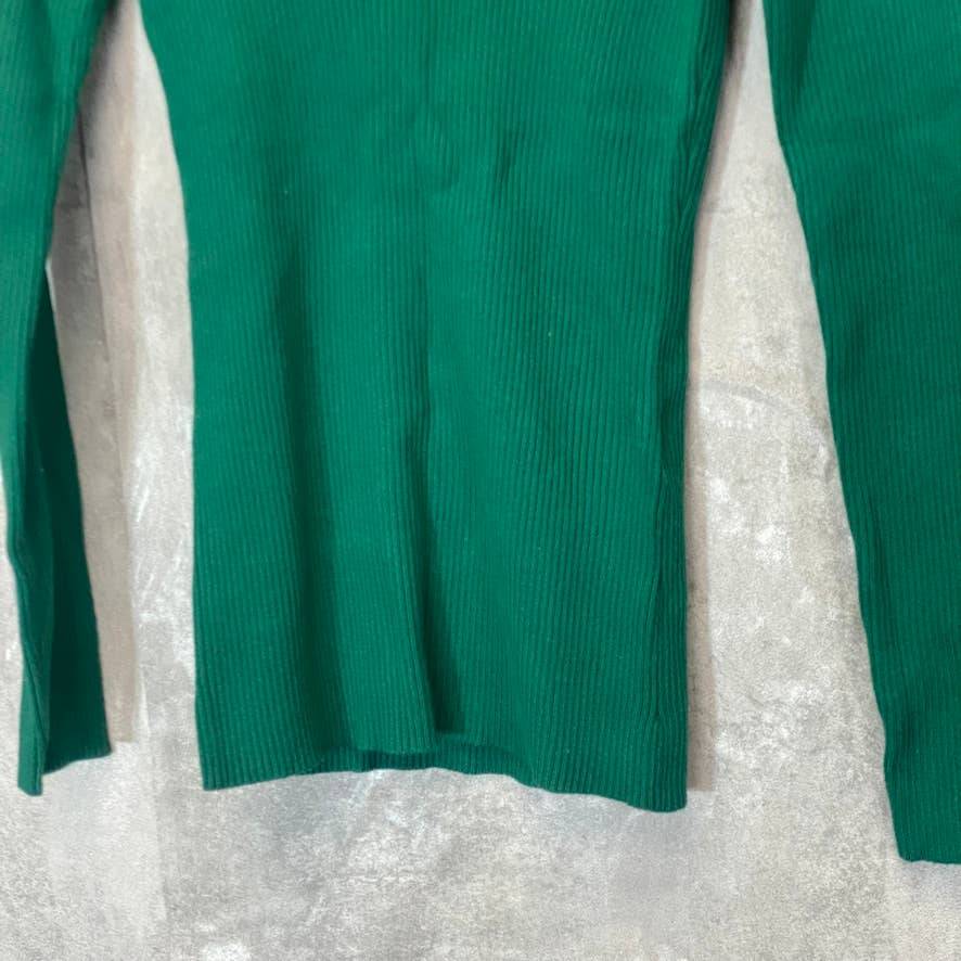 STYLE & CO Women's Petite Aventurine Ribbed Turtleneck Lightweight Pullover Sweater SZ P/S
