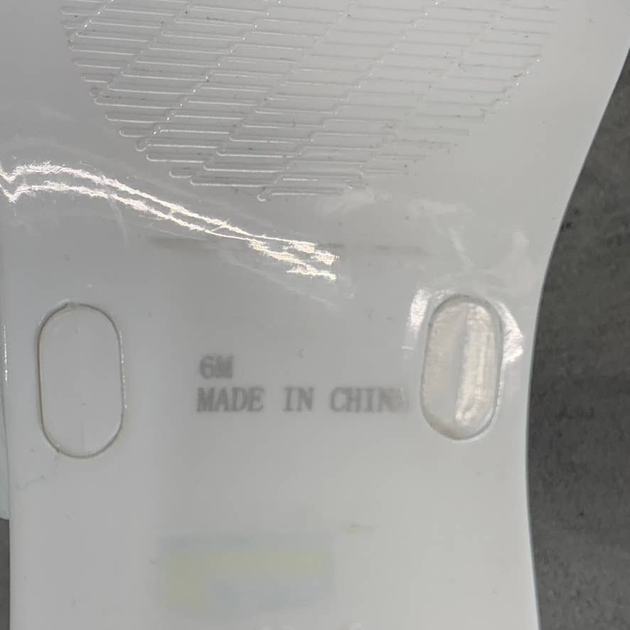 STEVEN NEW YORK Women's White Aleena Studded Square-Toe Sandals SZ 6