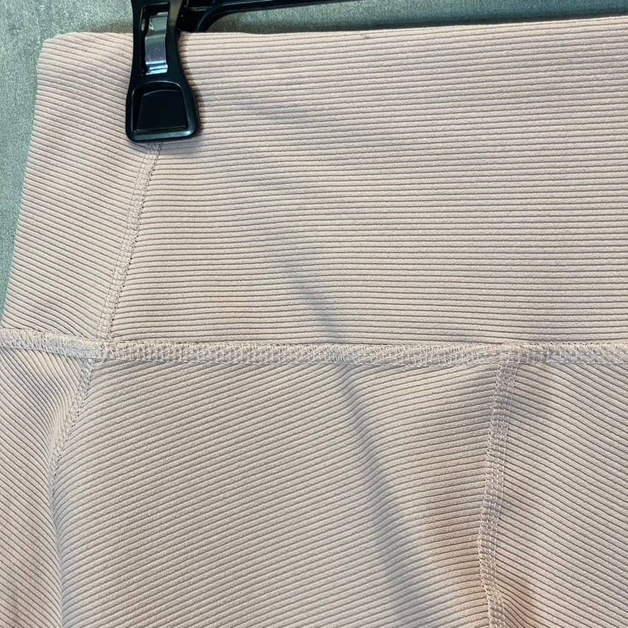 HARMONY & BALANCE Women's Lilac Ribbed High-Waist Tummy Control Pull-On Active Leggings SZ L