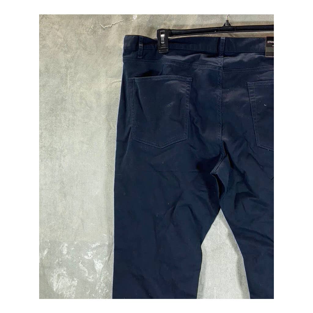 ALFANI Men's Navy Simon Straight-Leg Five-Pocket Jeans SZ 40X32