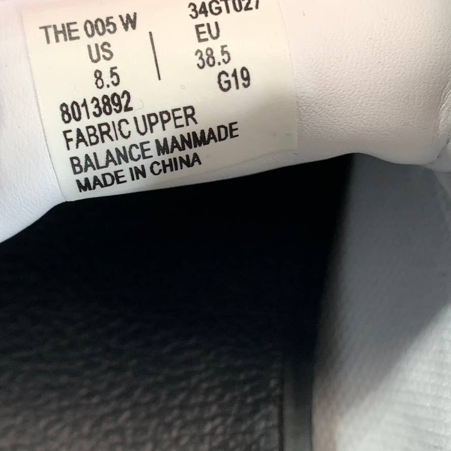 GOATS Women's Black Canvas The 005 2-Strap Slip-On Sneakers SZ 8.5