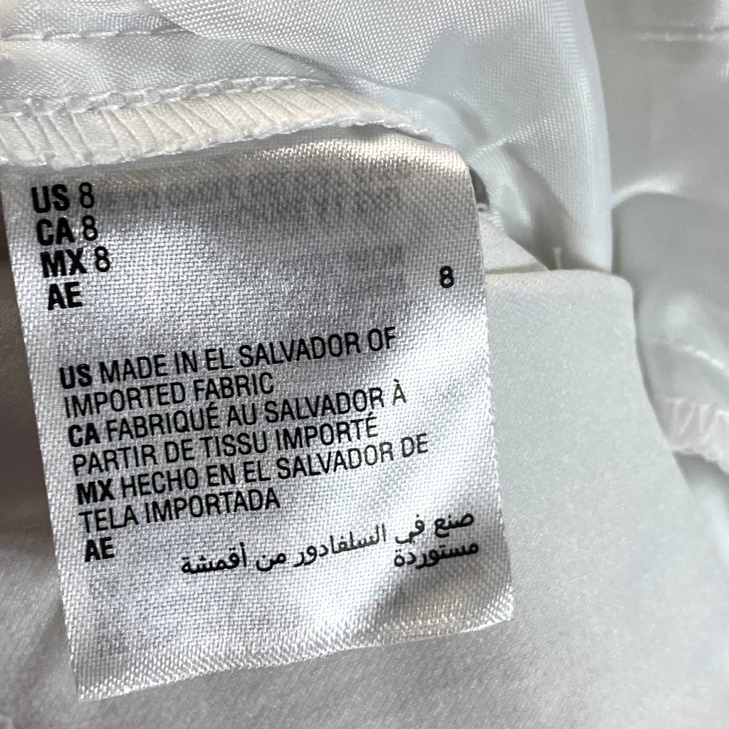 INC INTERNATIONAL CONCEPTS Women's Bright White Mid-Rise Bermuda Shorts SZ 8