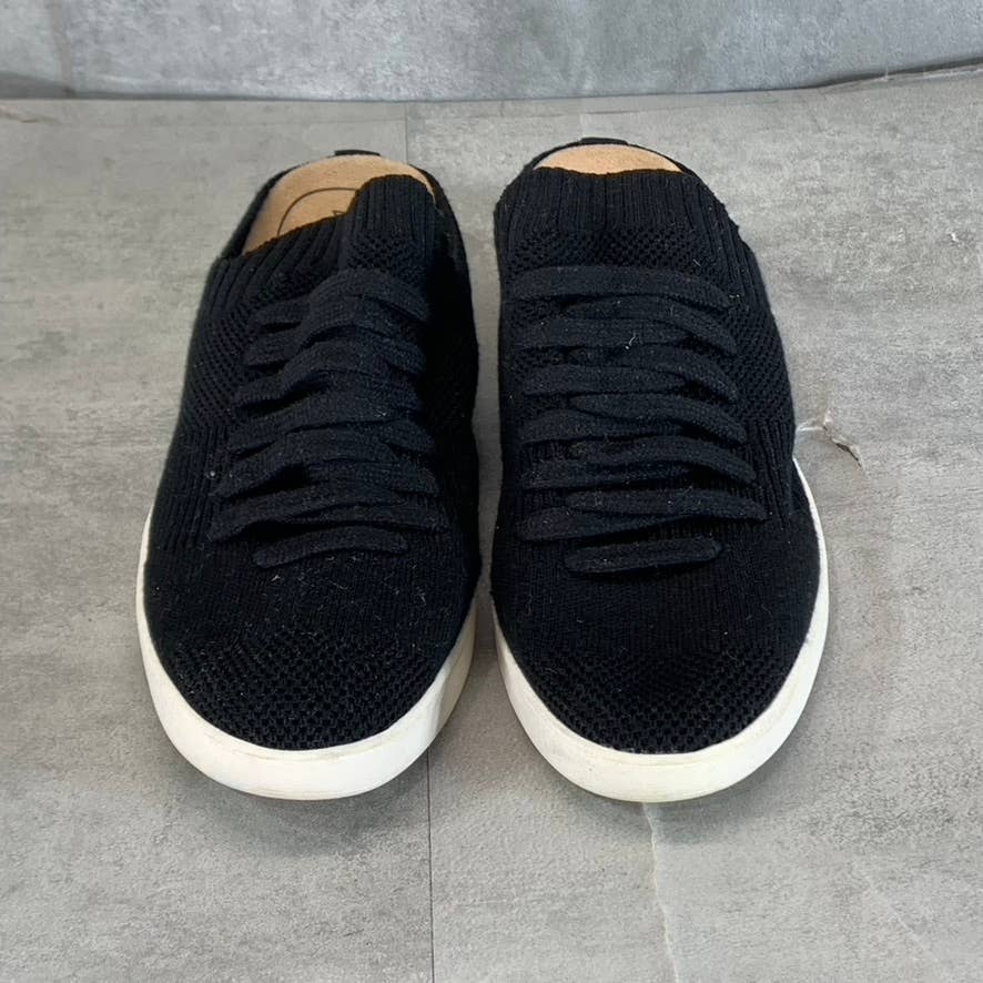 LIFESTRIDE Women's Black Knit Fabric Ease Slip-On Sneakers SZ 7.5
