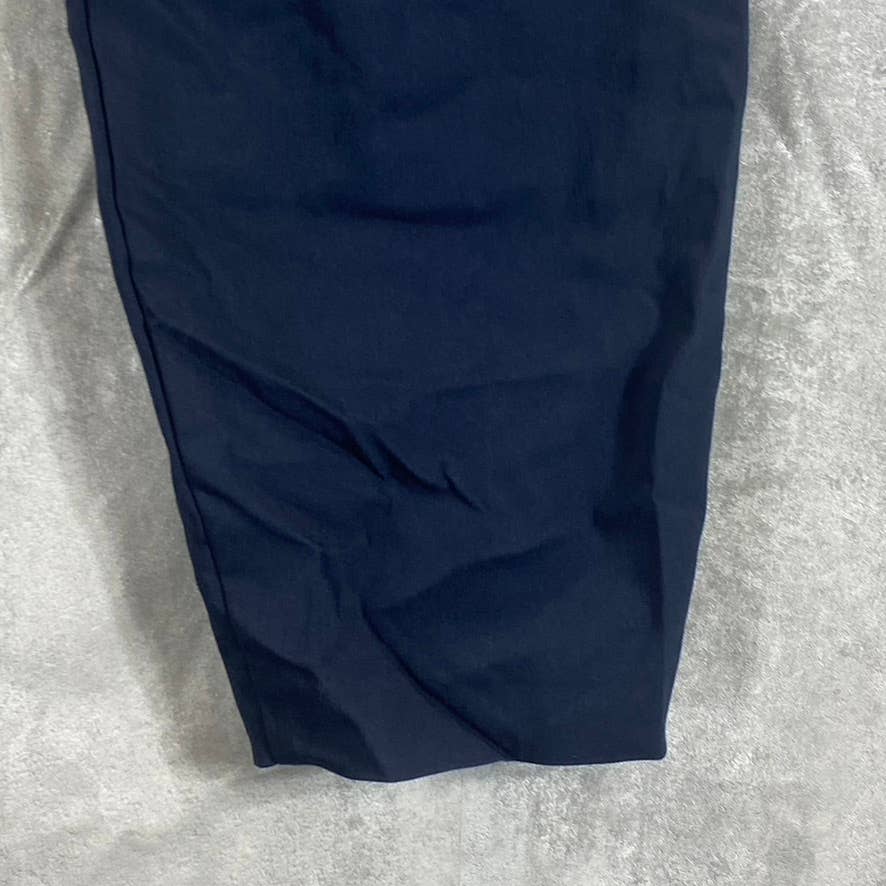 ALFANI Women's Short Modern Navy Tummy-Control Skinny-Leg Pull-On Pants SZ 16S