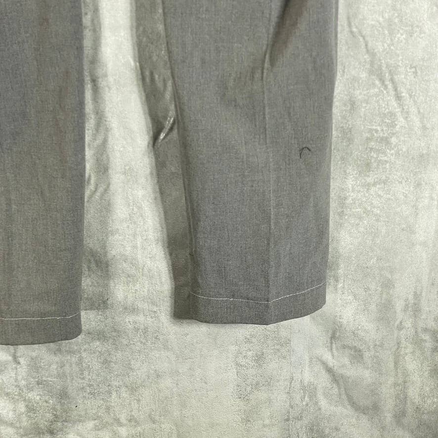 INC INTERNATIONAL CONCEPTS Men's Pure Grey Solid Slim-Fit Suit Pants SZ 34X32