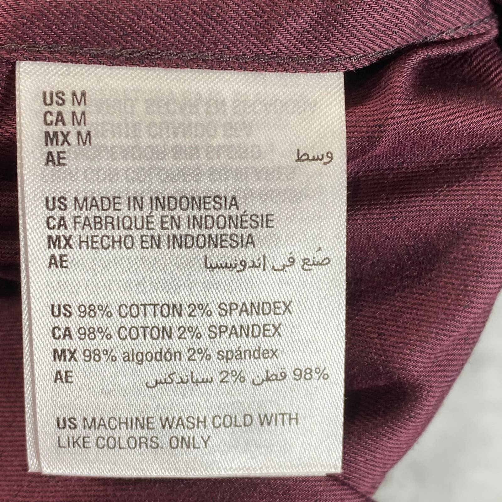 INC INTERNATIONAL CONCEPTS Men's Port Combo Classic Ringo Pindot Shirt SZ M