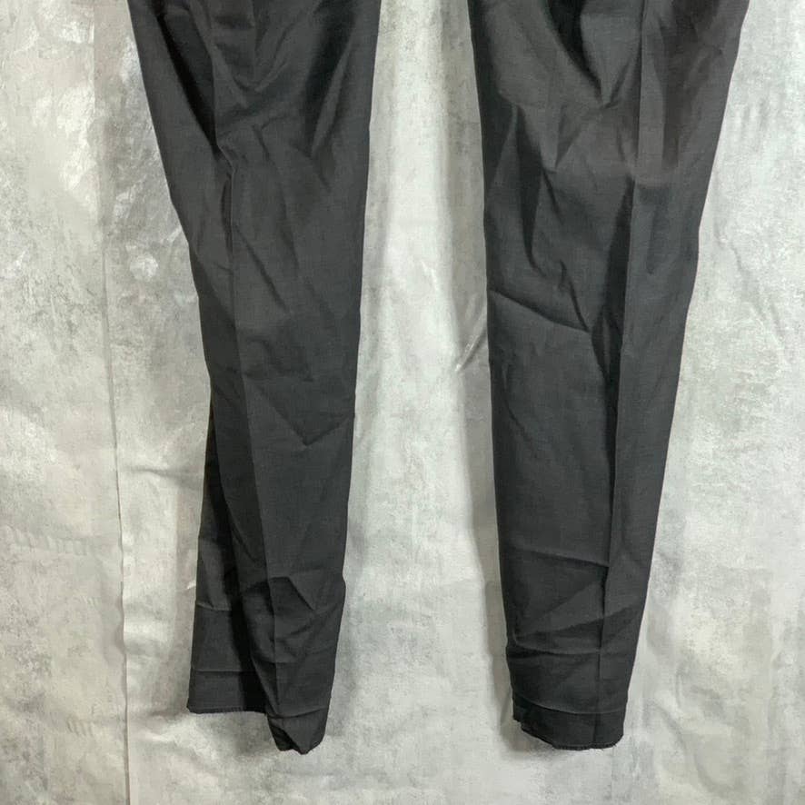 CALVIN KLEIN Men's Grey Solid Slim-Fit Infinite Stretch Dress Pants SZ 36X32