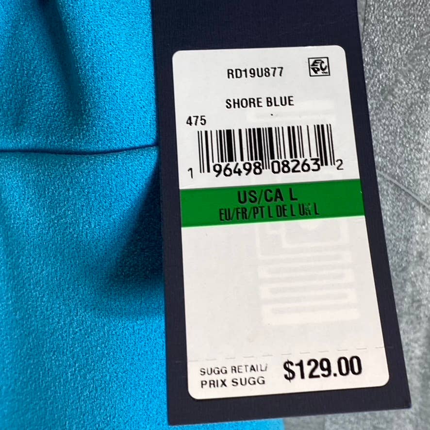 RACHEL RACHEL ROY Women's Shore Blue Ruffled-Sleeve Pocket Cropped Jumpsuit SZ L