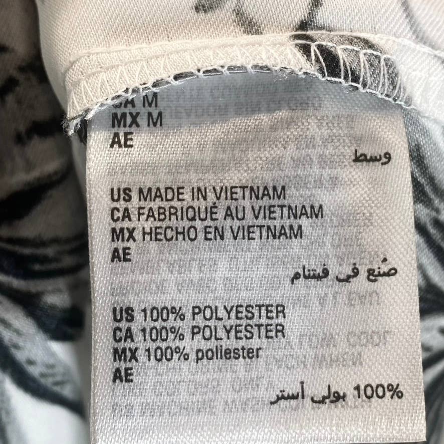 INC INTERNATIONAL CONCEPTS Women's Raina Gardens Printed Keyhole Halter Top SZ M