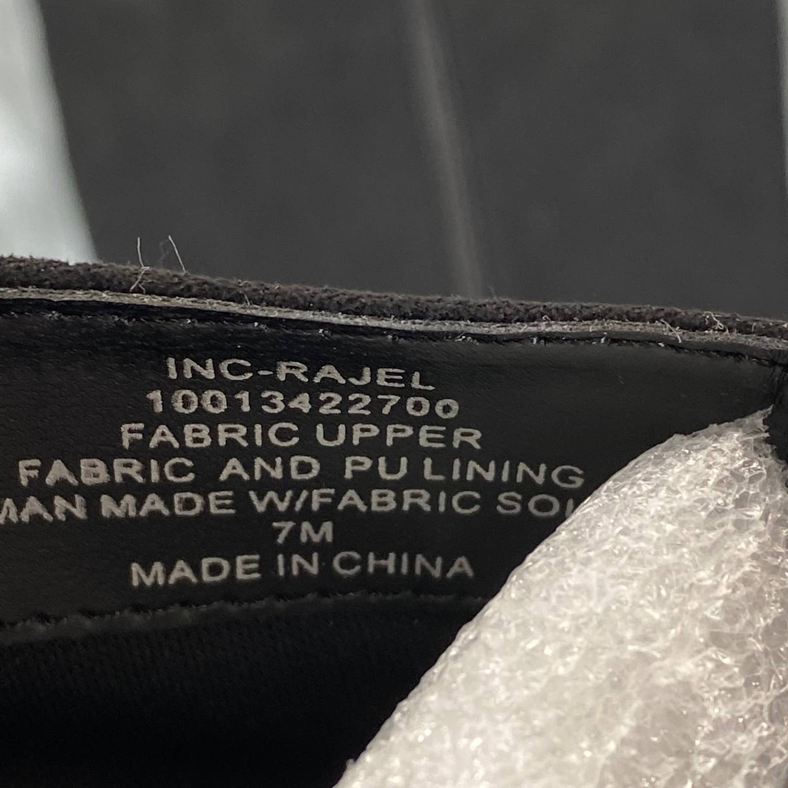 INC INTERNATIONAL CONCEPTS Women's Black Rajel Knee-High Dress Stiletto Boot SZ7