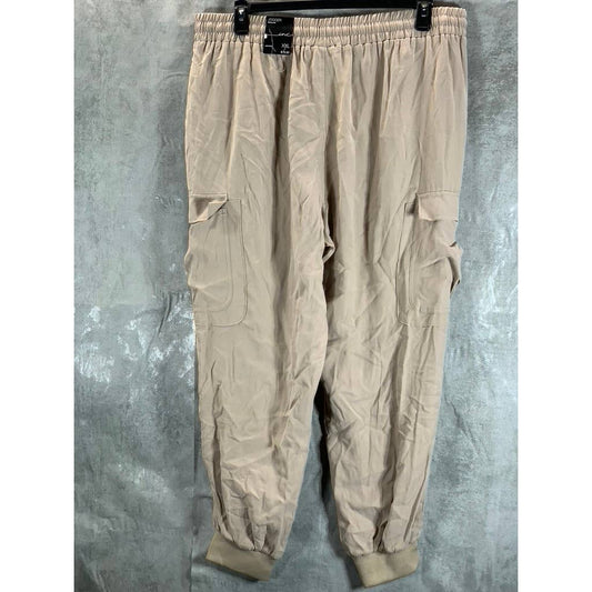 INC INTERNATIONAL CONCEPTS Women's Toasted Twine High-Rise Utility Pants SZ 2XL