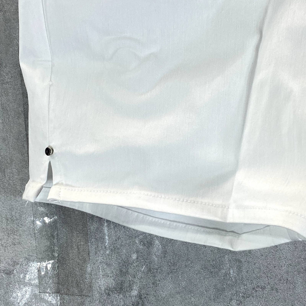 INC INTERNATIONAL CONCEPTS Women's Bright White Mid-Rise Bermuda Shorts SZ 8