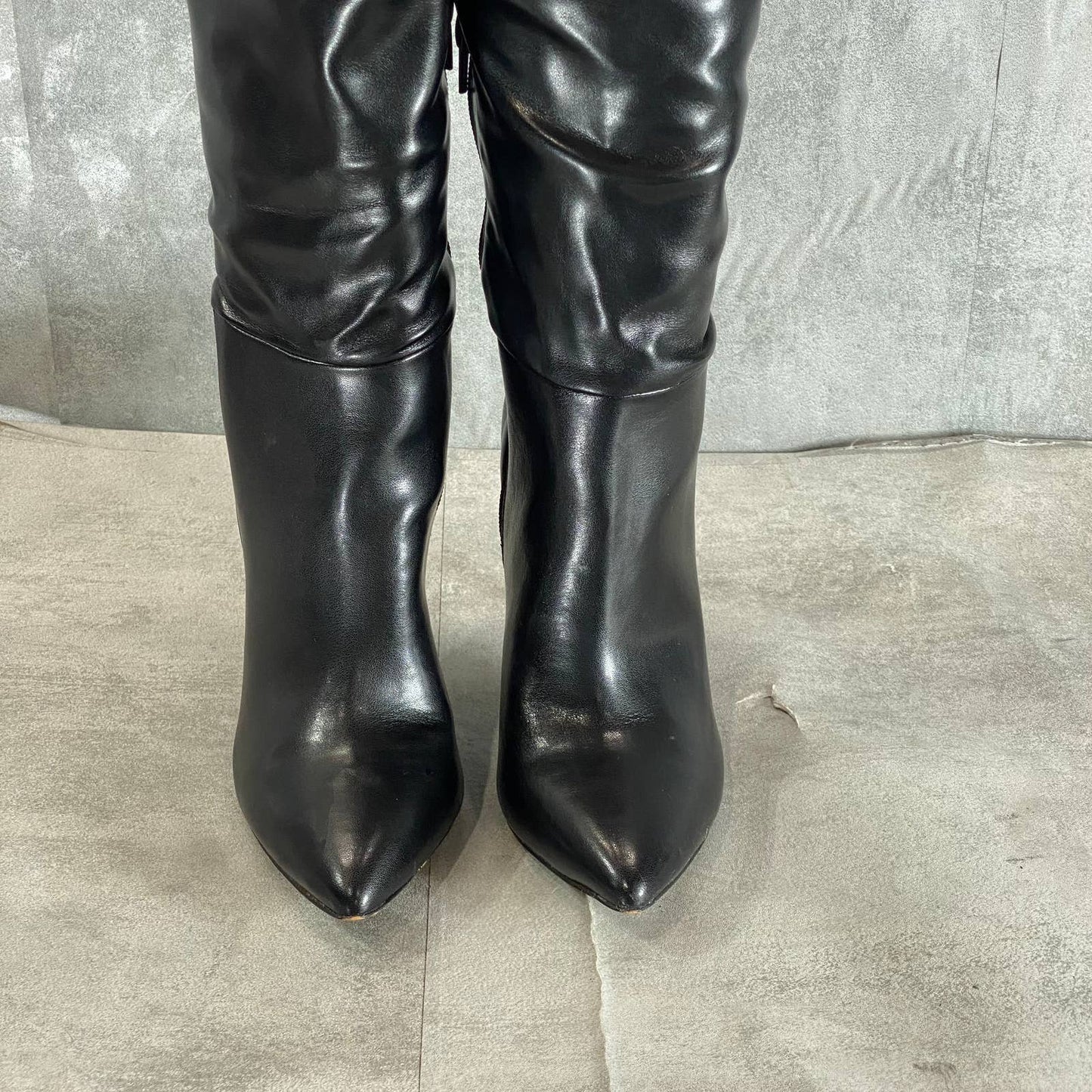 INC INTERNATIONAL CONCEPTS Women's Black Iyonna Over-The-Knee Slouch Boots SZ 6