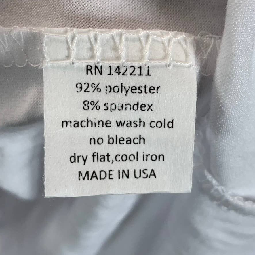 24SEVEN COMFORT APPAREL Women's White Scoop-Neck Loose-Fit Dolman Sleeve Dress