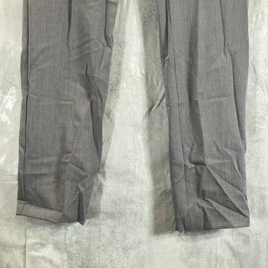 ALFANI Women's Pepper Grey Mid-Rise Modern Straight-Leg Pants SZ 6