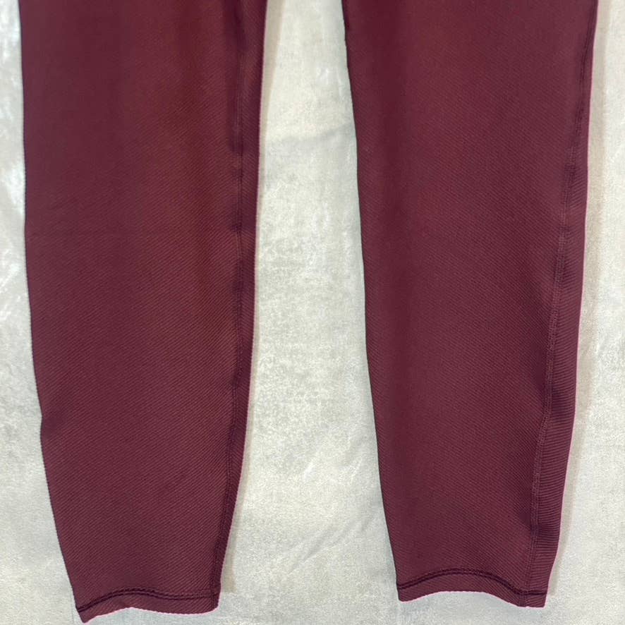 HARMONY & BALANCE Women's Brickstone Ribbed High-Waist Tummy Control Pull-On Active Leggings SZ L