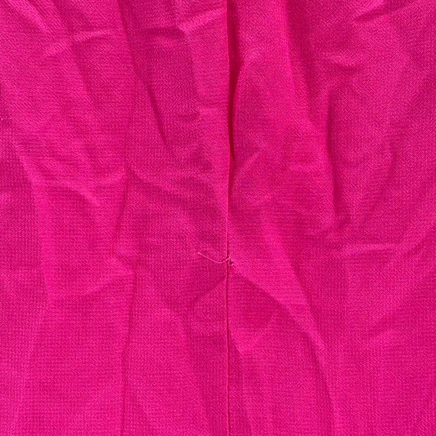 SLNY Fashion Women's Pink Chiffon Sleeveless Jewel-Neck Sheath Dress SZ 6