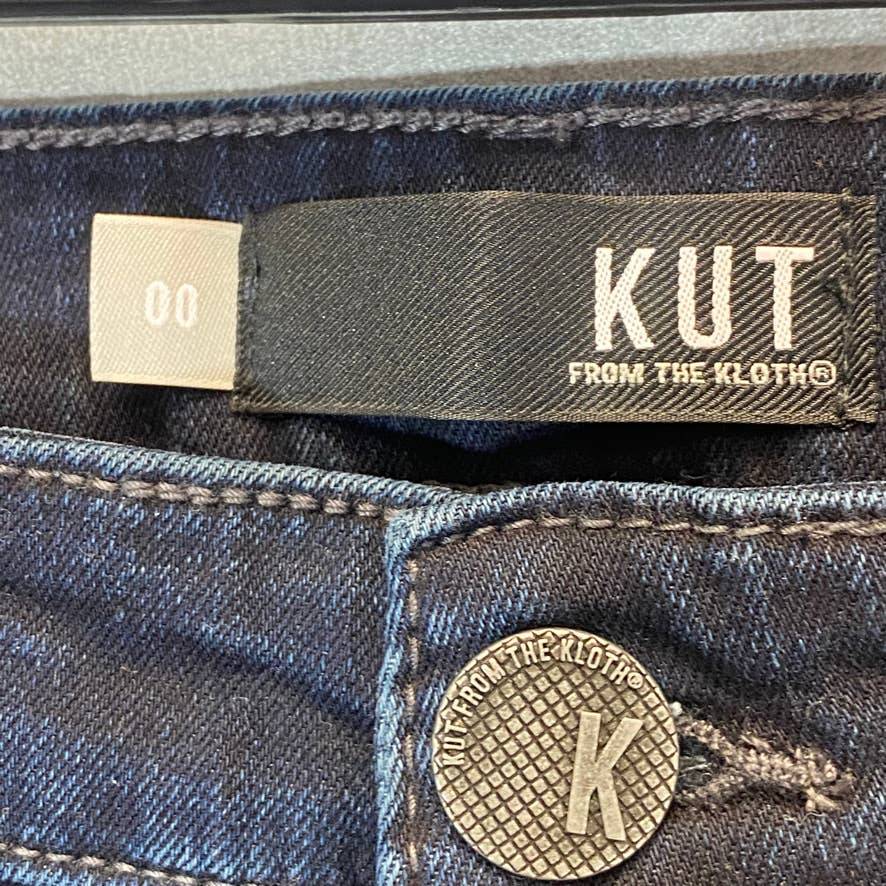 KUT From the Kloth Women's Legacy Wash Mia Fab Ab High-Rise Toothpick Skinny Jeans SZ 00