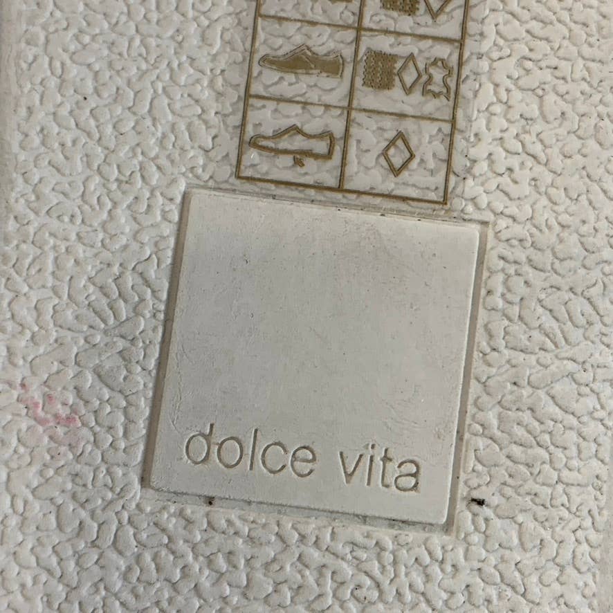 DOLCE VITA Women's Cream Zani Lace-Up Side-Zip Hi-Top Sneakers SZ 6.5