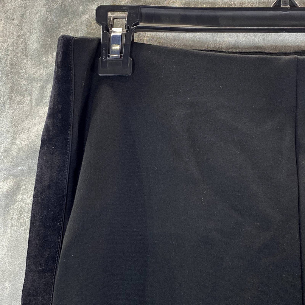 INC INTERNATIONAL CONCEPTS Women's Deep Black Skinny-Leg Ponte Pants SZ 10
