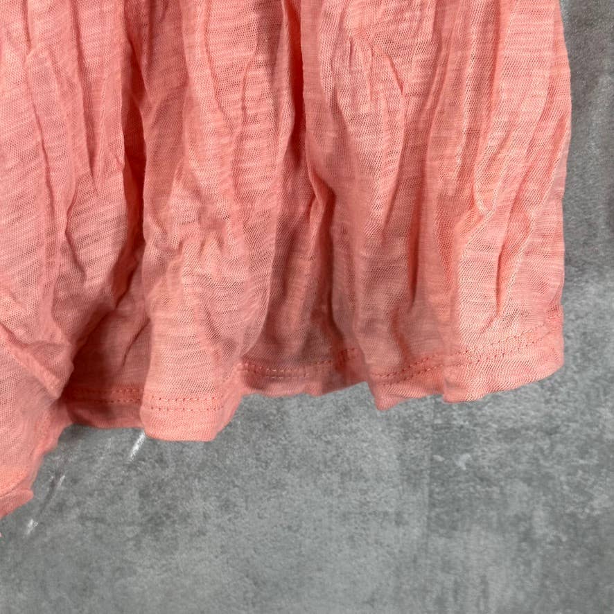 INC INTERNATIONAL CONCEPTS Women's Mango Beach Embroidered High-Low Tank SZ M