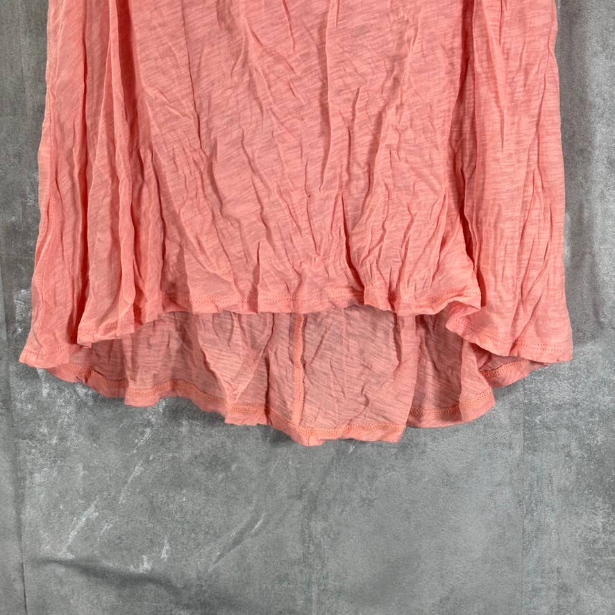 INC INTERNATIONAL CONCEPTS Women's Mango Beach Embroidered High-Low Tank SZ M