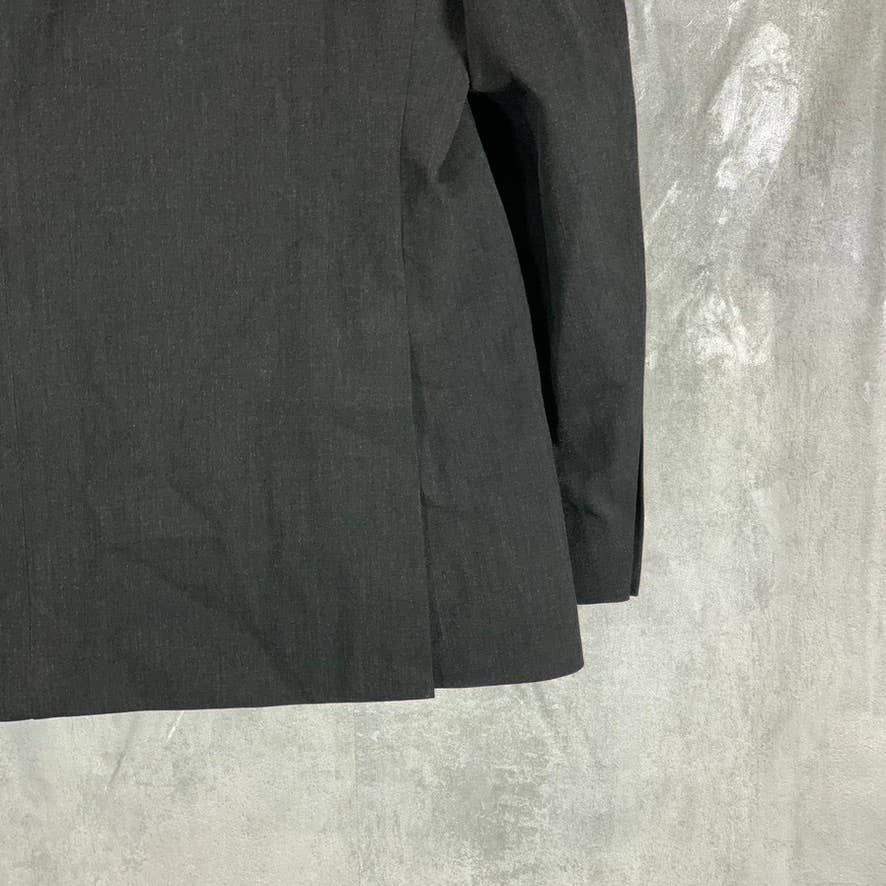 IZOD Men's Solid Black Short Classic-Fit Two-Button Suit Jacket SZ 42S