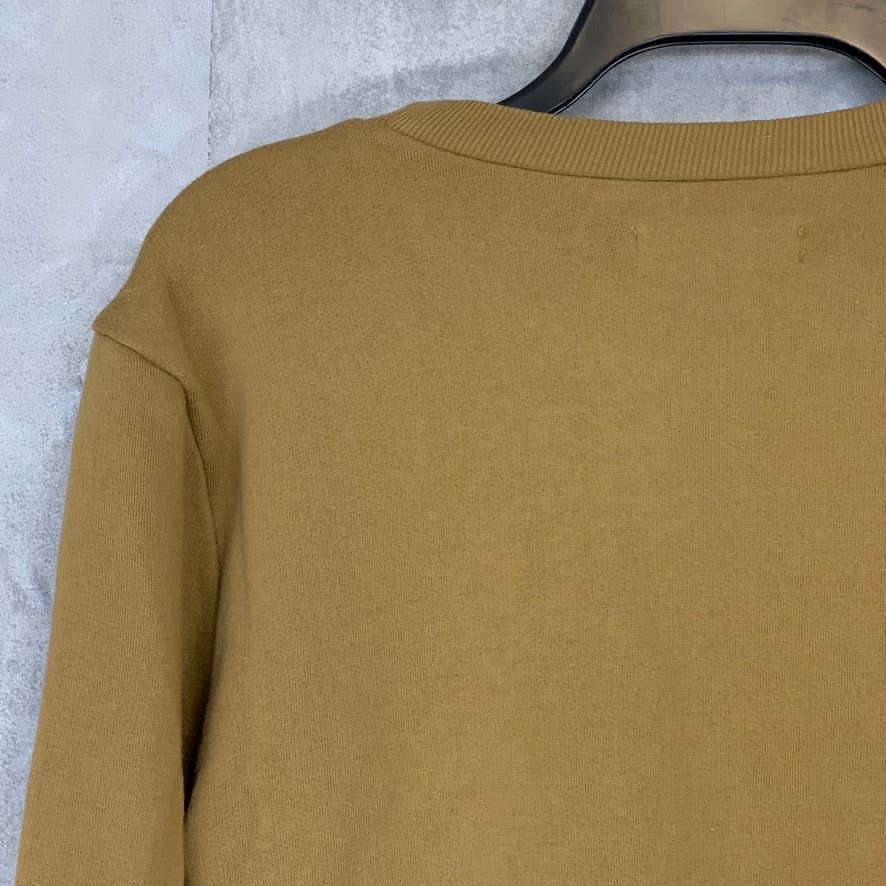 TREASURE & BOND Olive Marsh Crewneck Long Sleeve Pullover Sweater SZ M