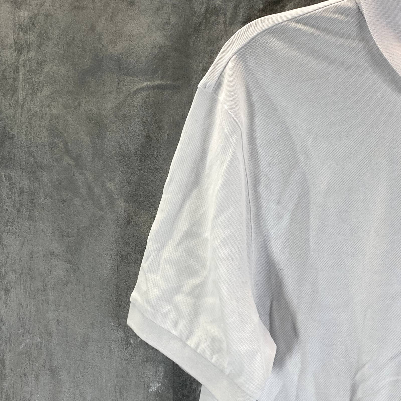 HUGO BOSS BOSS Men's White Cotton Pallas Embroidered Logo Polo Shirt SZ XL