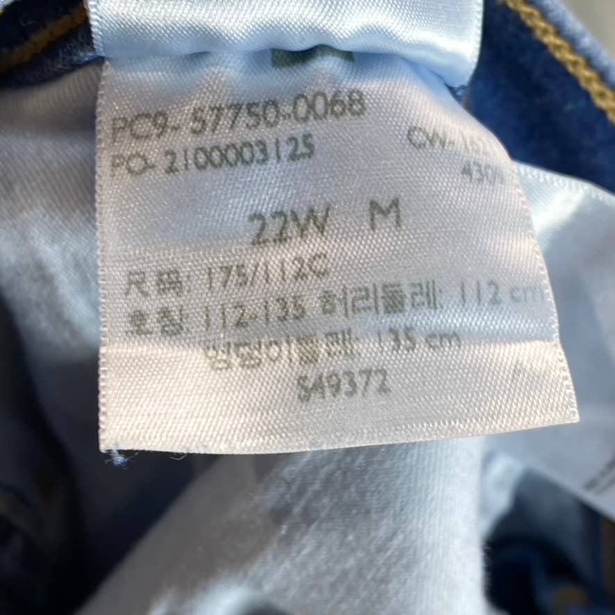 LEVI'S Women's Plus Medium Wash 720 High-Rise Super Skinny Denim Jeans SZ 22W