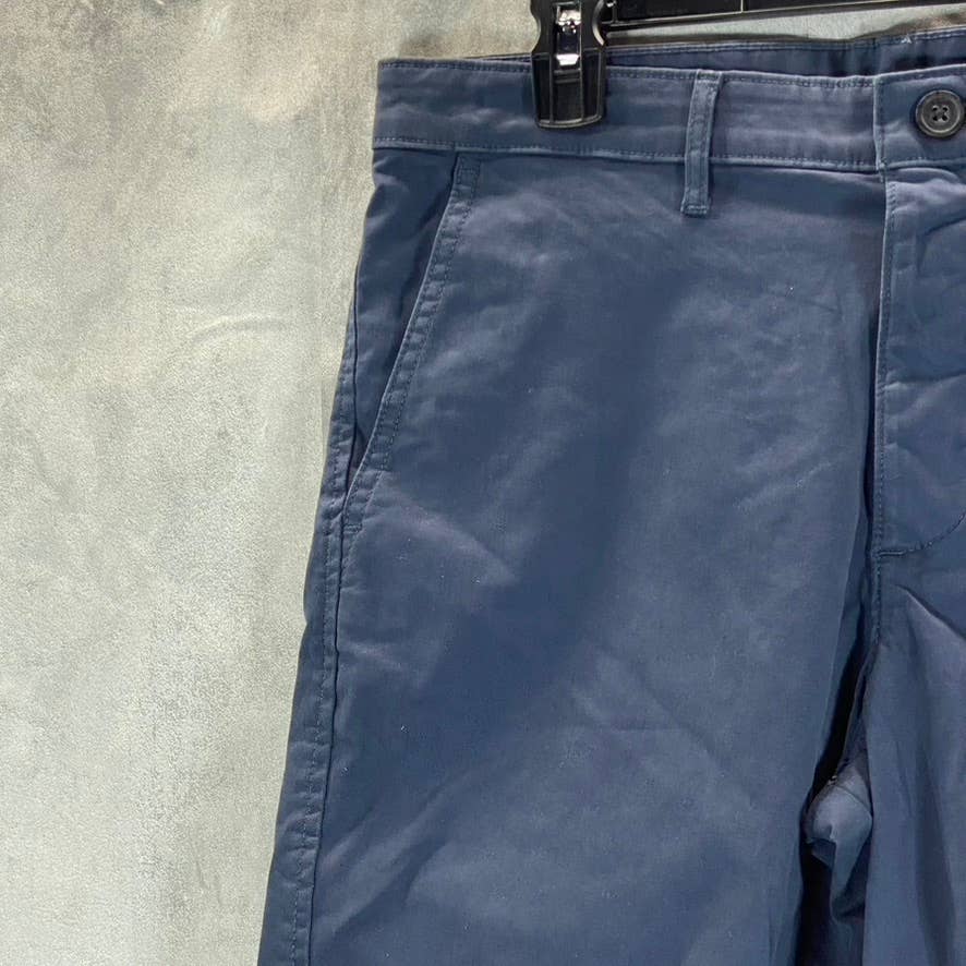 CALVIN KLEIN Men's Ink Slim-Fit Comfort Chino Shorts SZ 30