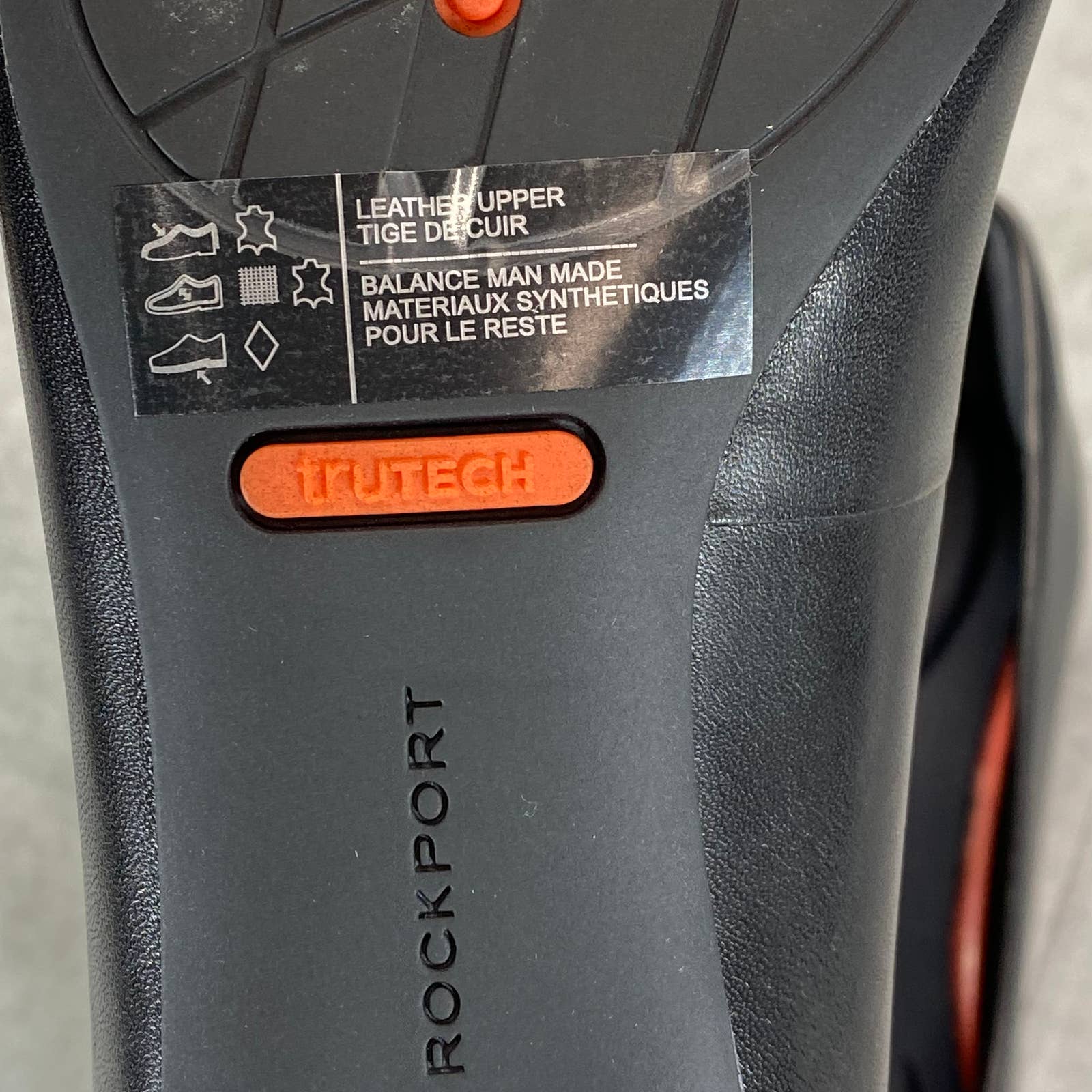 ROCKPORT Women's Black Leather Adelyn Total Motion Pointed-Toe Ballet Flat SZ5.5