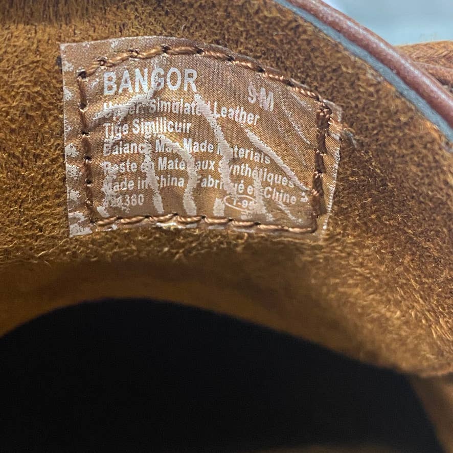 DEER STAGS Brown Bangor Dress Casual Comfort Chukka Boots SZ 9