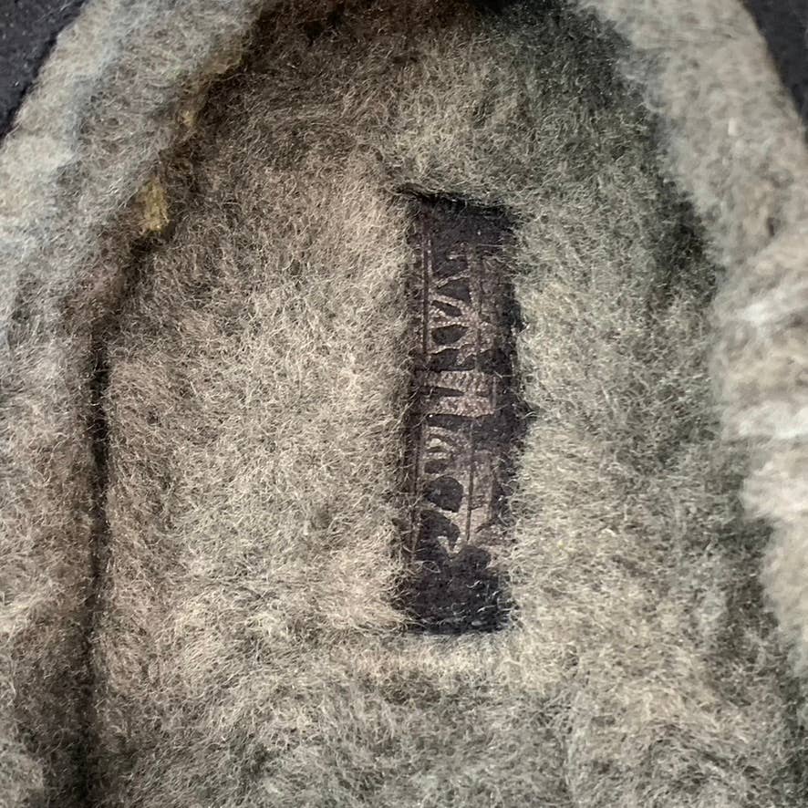 LEVI'S Men's Black Harlin 2 Microsuede Faux-Fur Venetian Slippers SZ M(8-9)