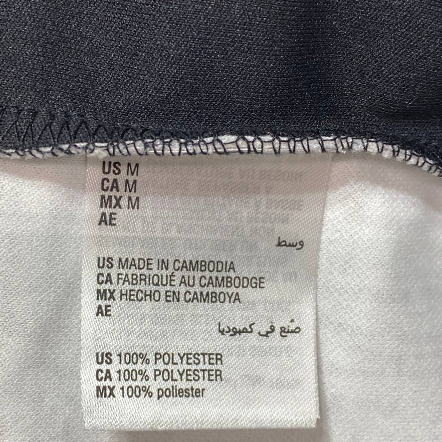 ALFANI White Abstract Print Jacket SZ M