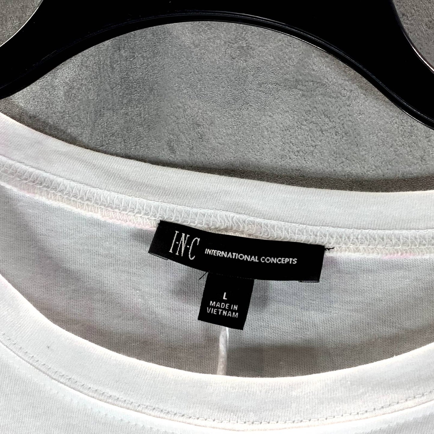 INC INTERNATIONAL CONCEPTS Women's Bright White Stud-Detail Ruffle-Sleeve Top