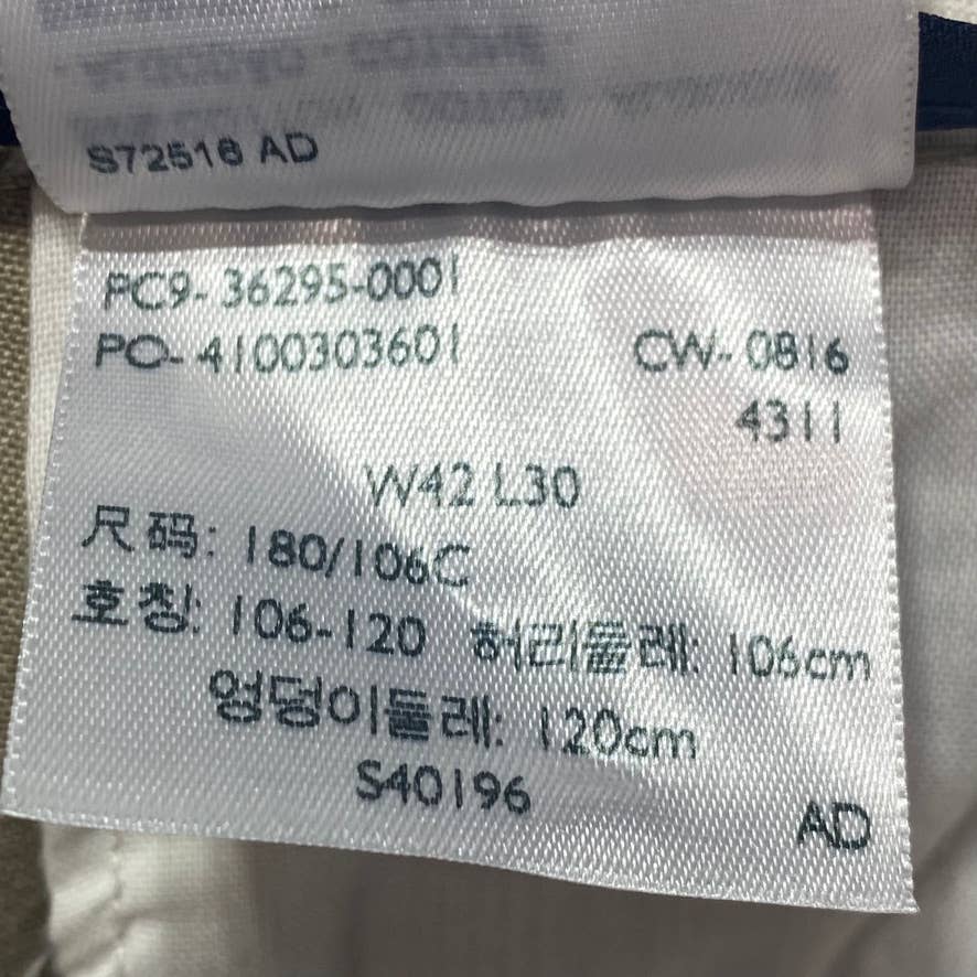 DOCKERS Brown Classic Fit Easy Stretch Khaki Pants SZ 42X30