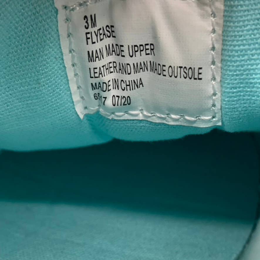 MY BUTTERFLY Girl's White Rainbow Fly Ease Slip-On Sneakers SZ 3