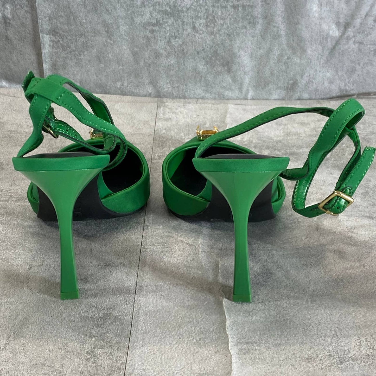 INC INTERNATIONAL CONCEPTS X MATEO Women's Green Victoria Gemstone Pumps SZ 6.5