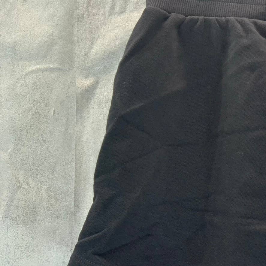 GUESS 1981 Women's Black Solid Mid-Rise Drawstring Sweat Pull-On Shorts SZ XS