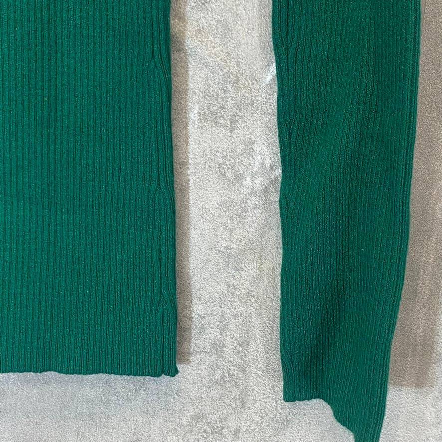 STYLE & CO Women's Petite Aventurine Ribbed Turtleneck Lightweight Pullover Sweater SZ P/S
