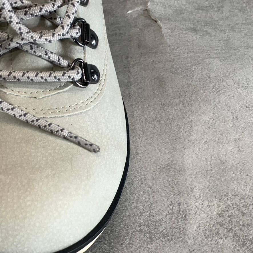 JBU By JAMBU Women's Stone White Blue Creek Memory Foam Lace-Up Ankle Boot SZ6.5