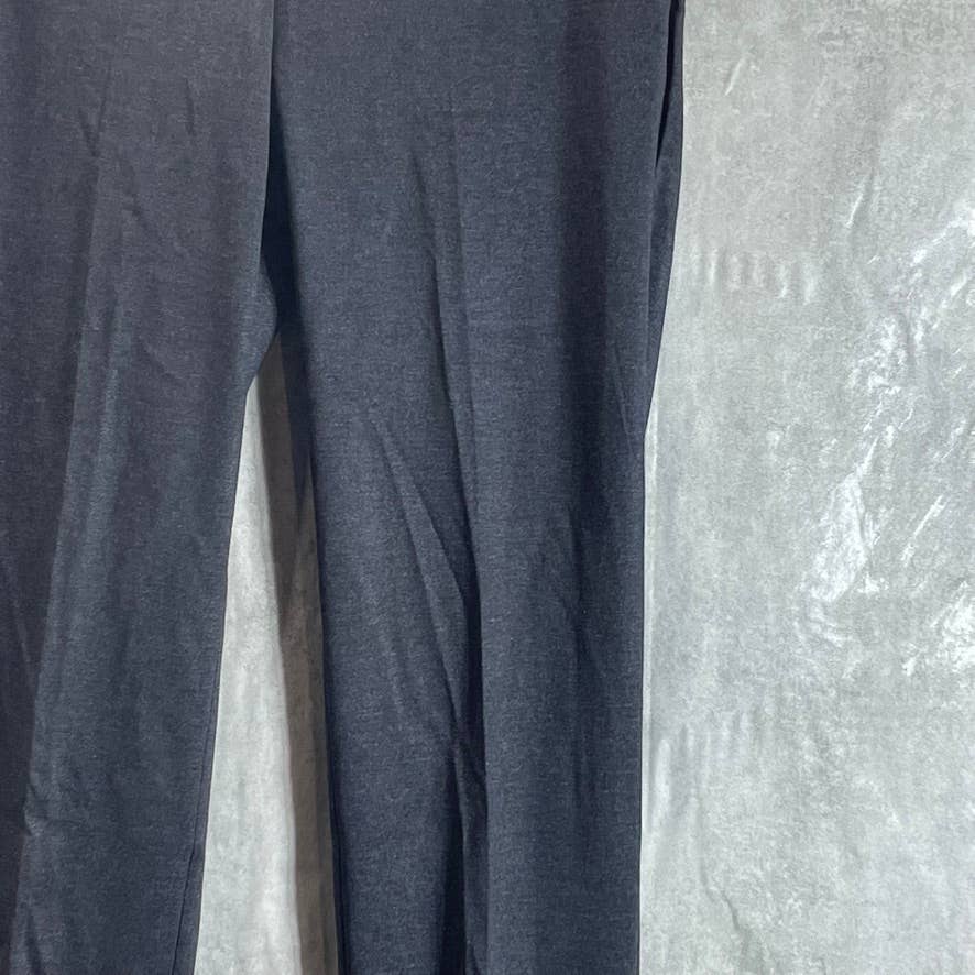 CALVIN KLEIN Men's Dark Grey Knit Slim-Fit Flat Front Suit Separate Pants SZ 30