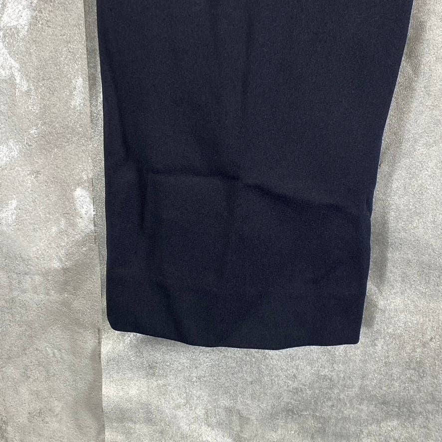 DKNY Women's Navy Mid-Rise Skinny Stretch Crepe Dress Pants SZ 6