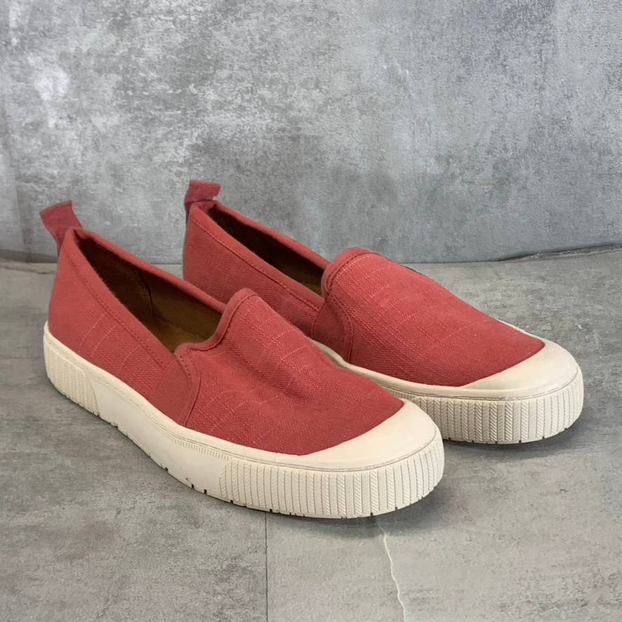 Zodiac Women's Rasberry Ciara Round-Toe Slip-On Low Platform Sneakers SZ 7.5