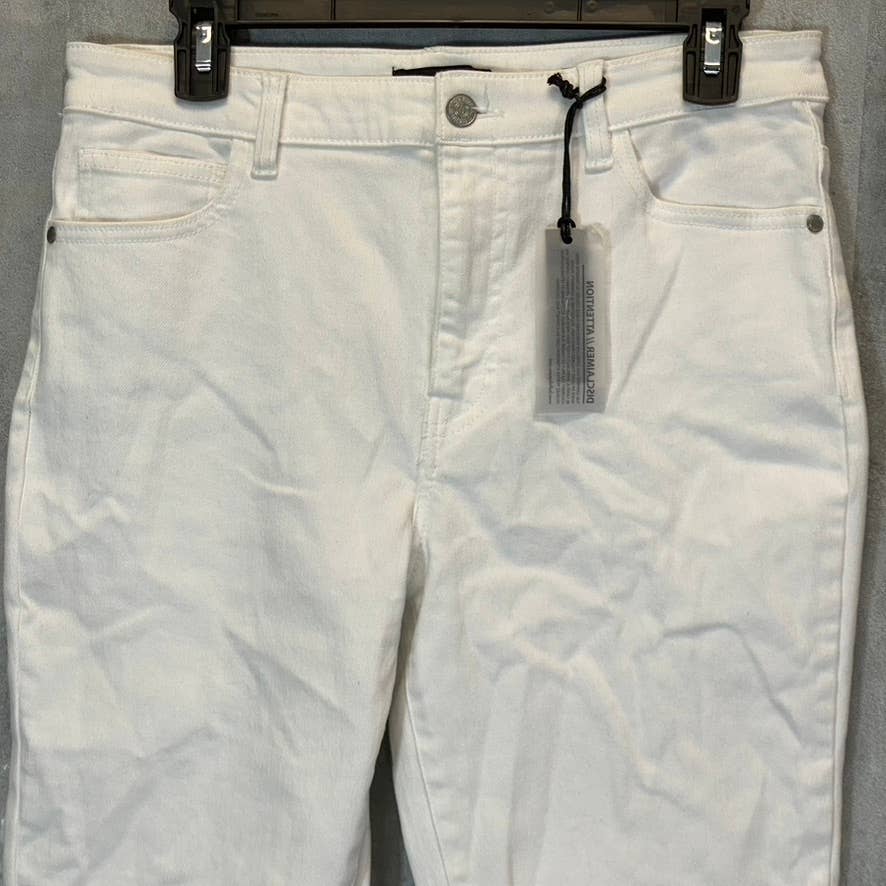 BUFFALO DAVID BITTON Women's White High-Rise Denim Skinny Jeans SZ 31