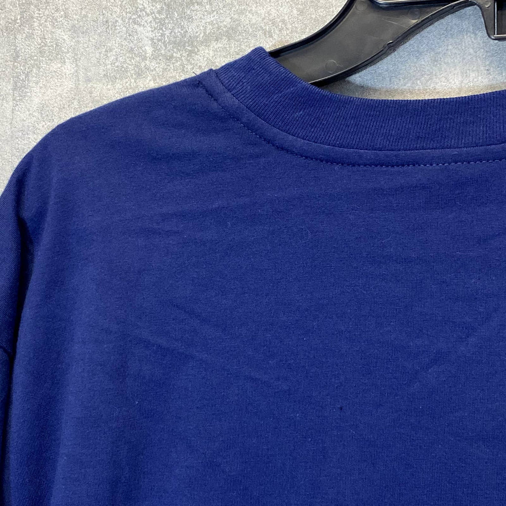 ABOUND Women's Navy Medieval Stars Short Sleeve Crewneck Oversized T-Shirt SZ XS