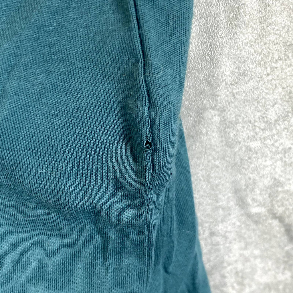 INC INTERNATIONAL CONCEPTS Men's Split-Neck Textured Zipper-Pocket T-Shirt SZ L