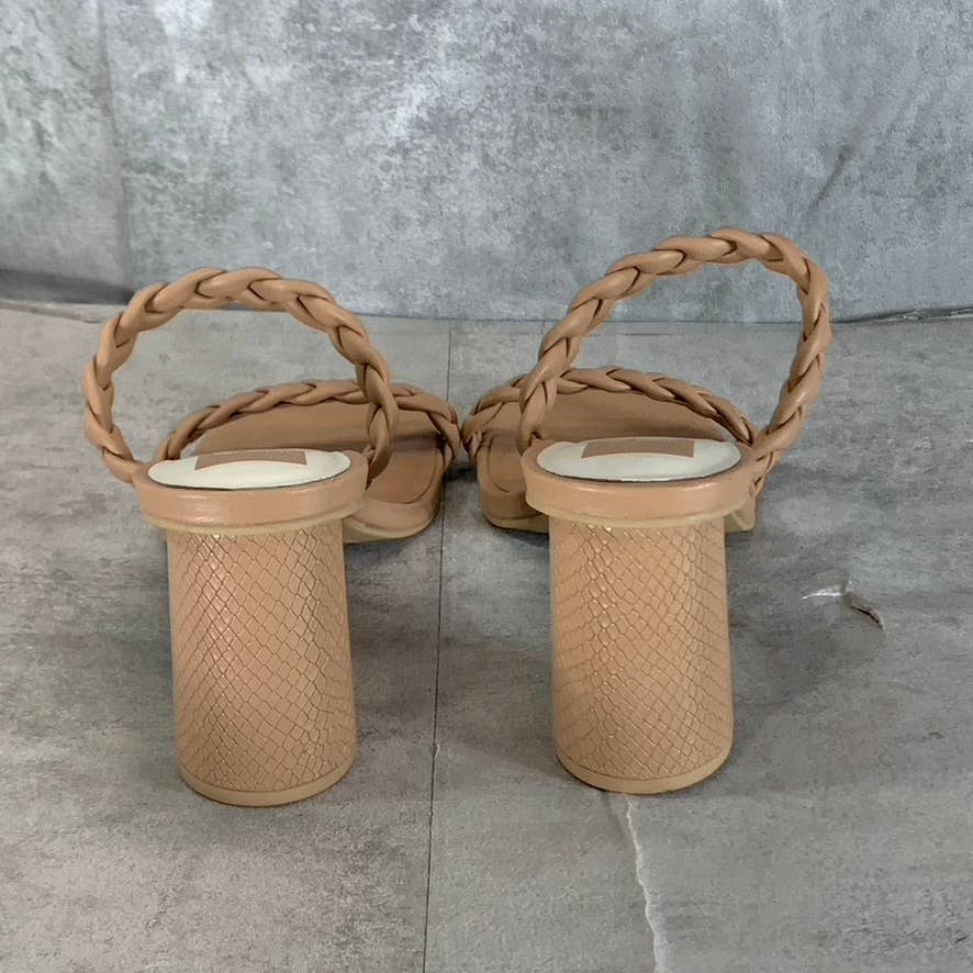DOLCE VITA Women's Cafe Stella Nairi Braided Square-Toe Slide Sandals SZ 10